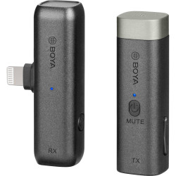 Бездротова мікрофонна система Boya BY-WM3D для iOS пристроїв, камер, смартфонів (2.4 ГГц)