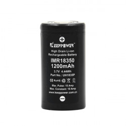 Keeppower 18350 1200 mAh Li-Ion Rechargeable Battery for Radiomaster Zorro (1шт)