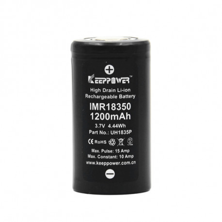 Keeppower 18350 1200 mAh Li-Ion Rechargeable Battery for Radiomaster Zorro (1шт)