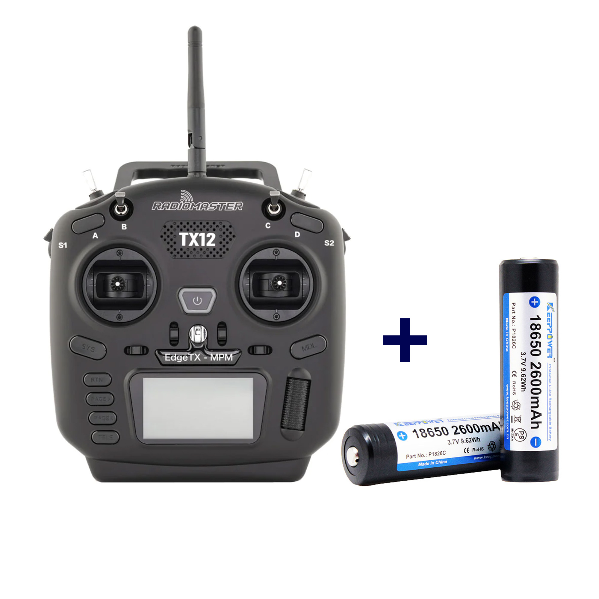 Пульт управления Radiomaster TX12 Mark II CC2500 EdgeTX LBT Multi