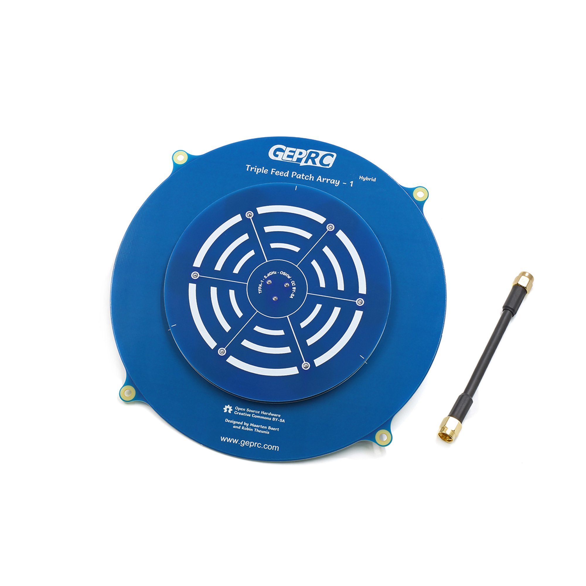 Antenna GEPRC Triple Feed Patch Array 5.8GHz 14dBi (SMA)