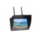 FPV display 7" Readytosky 800x480 DVR Diversity 5.8 GHz without blue screen with battery