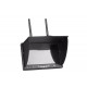 FPV display 7" Readytosky 800x480 DVR Diversity 5.8 GHz without blue screen with battery