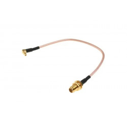 Antenna cable RG316 20 cm angled (MMCX - RP-SMA F)