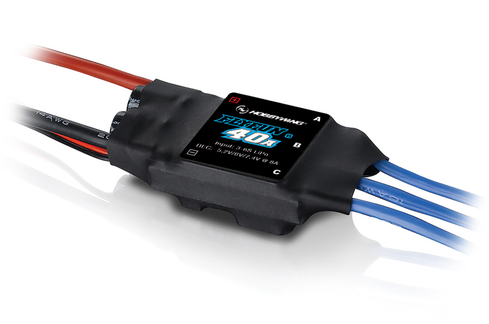 HOBBYWING FLYFUN V5 40A 3-6S throttle controller for aircraft models