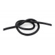 Silicone wire QJ 24 AWG (black), 1 meter