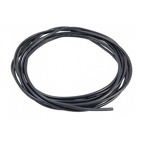 Silicone wire QJ 13 AWG (black), 1 meter
