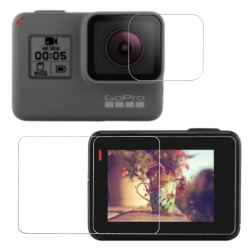 Protective film for GoPro HERO7, HERO6 and HERO5 Black lens and display