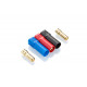 Power connectors AMASS XT150 Male 3pcs (black, red, blue)