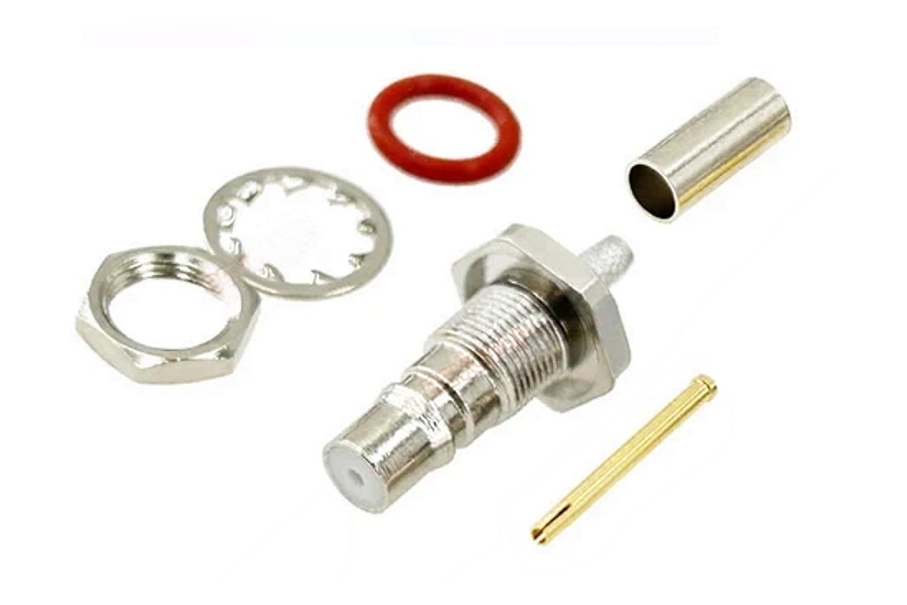 QMA F connector for RG174 cable for radio equipment