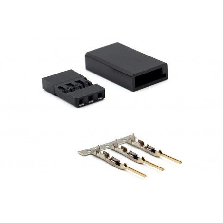 AMASS connectors for Futaba Female servos gold-plated 10 pcs.