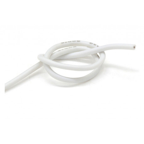 Провода силиконовый QJ 30 AWG (белый), 1 метр.