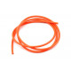 Silicone wire QJ 30 AWG (orange), 1 meter
