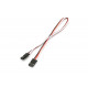 50 pcs - Servo cable Futaba 22AWG Male - Male (45 cm)