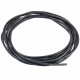 Silicone wire QJ 22 AWG (black), 1 meter