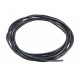 Silicone wire QJ 10 AWG (black), 1 meter