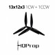 Propellers HQProp MacroQuad 13x12x3 reinforced nylon 2pcs (1CW + 1CCW)