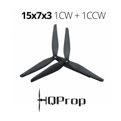 Propellers HQProp MacroQuad 15x7x3 reinforced nylon 2pcs (1CW + 1CCW)