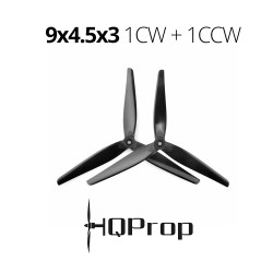 Propellers HQProp MacroQuad 9x4.5x3 армований нейлон 2шт (1CW + 1CCW)