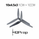 Propellers HQProp MacroQuad 10x4.5x3 армований нейлон 2шт (1CW + 1CCW)