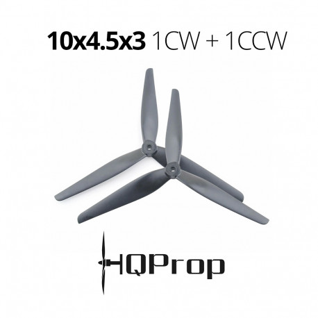 Propellers HQProp MacroQuad 10x4.5x3 армований нейлон 2шт (1CW + 1CCW)