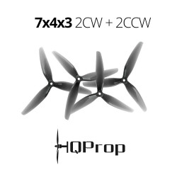 Пропеллеры HQProp 7x4x3 поликарбонат 2CW+2CCW