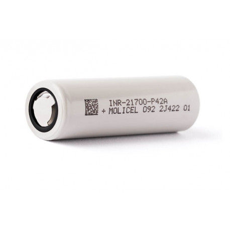 Battery 21700 Molicel INR21700-P42A Li-Ion 4200mAh 45A