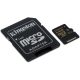 Карта памяти Kingston microSDXC 64 Gb UHS-I + adapter U1 (R90, W45MB/s)