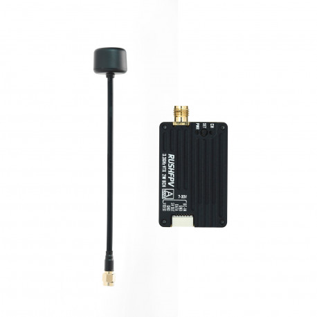 RUSHFPV 3.3GHz 2W video transmitter with antenna