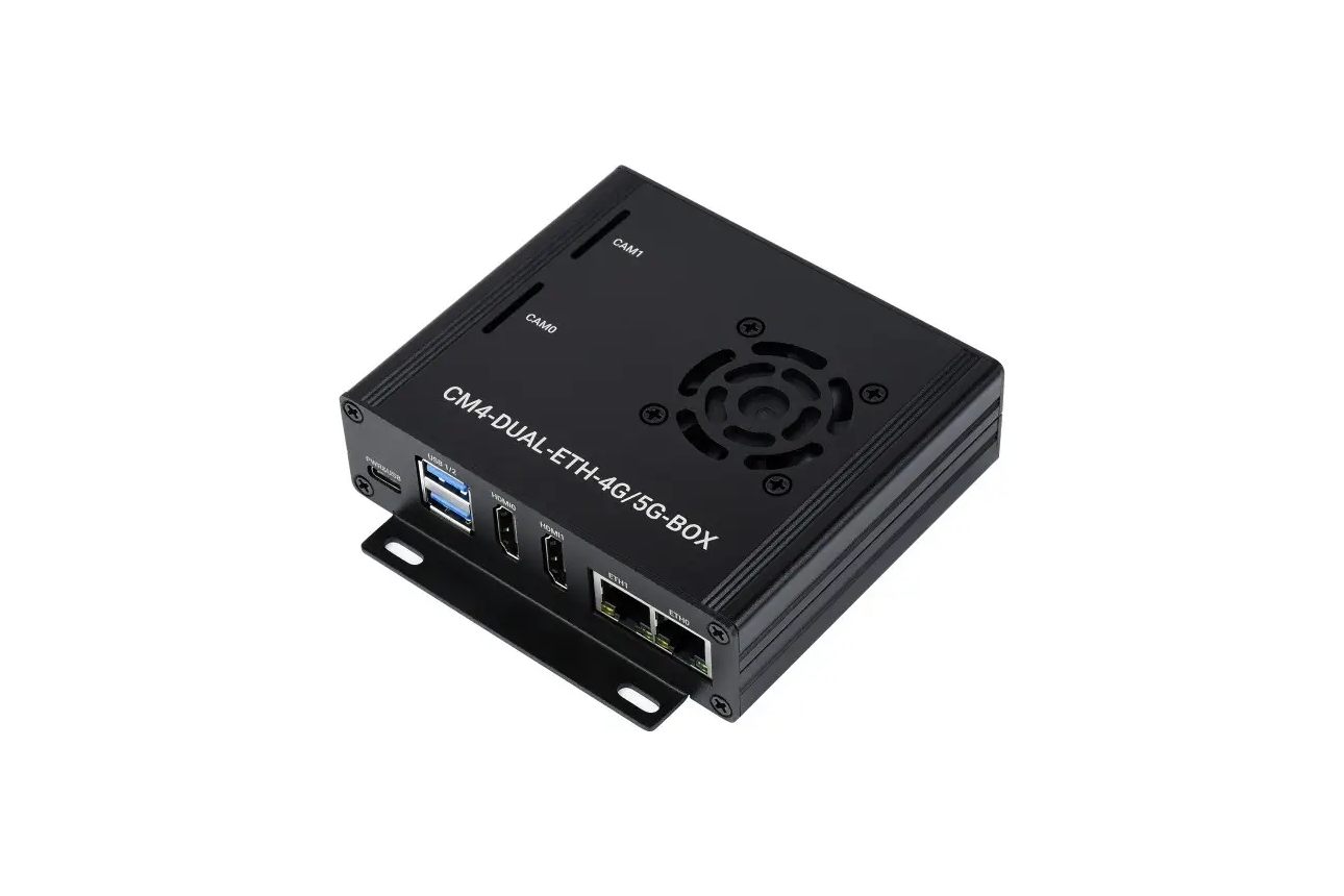 Waveshare Dual Gigabit 5G/4G Expansion Board for Raspberry PI CM4