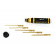 Screwdriver 5 in 1 hexagon RCTurn Premium 1.5/2.0/2.5/3.0/PH4+