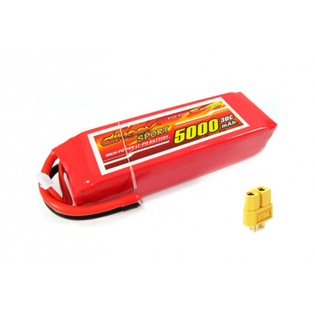 Battery for radio-controlled model Dinogy Li-Pol 5000 mAh 14.8 V 4S 30C XT60