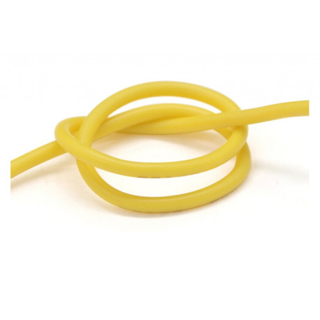 Silicone wire QJ 24 AWG (yellow), 1 meter