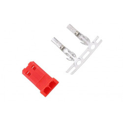 AMASS JST 2PIN Male connectors with contacts 2 pcs