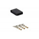 AMASS connectors for Futaba Male servos gold-plated 100 pcs.