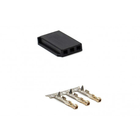 AMASS connectors for Futaba Male servos gold-plated 100 pcs.