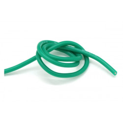 Silicone wire QJ 26 AWG (green), 1 meter