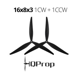 Propellers HQProp MacroQuad 16x8x3 reinforced nylon 2pcs (1CW + 1CCW)