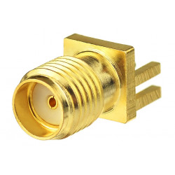 50 pcs - Connector for FPV and radio equipment (SMA F end to board)