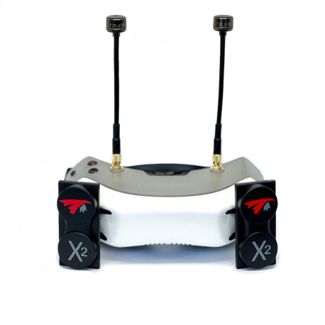 Антени 5.8GHz TrueRC X2-AIR 5.8 MK II 2шт для Walksnail (LHCP) 13 dBic