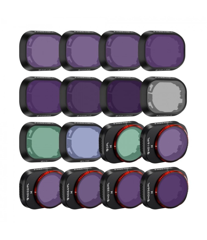 Freewell Mega 16Pack Filter Set for DJI Mini 4 Pro
