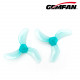 Пропеллеры Gemfan 1208-3 31мм 1мм 4CW + 4CCW (Голубые)