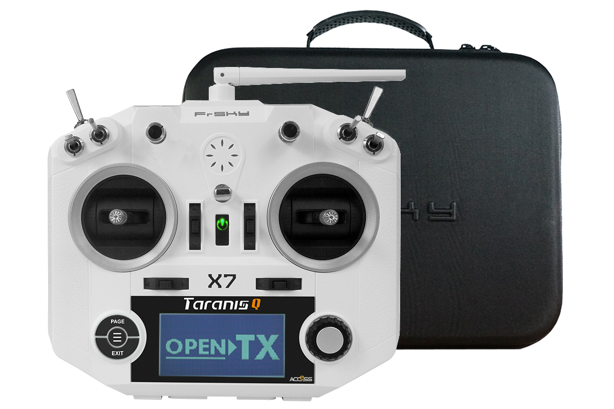 FrSky Taranis Q X7 ACCESS control unit with bag (white)