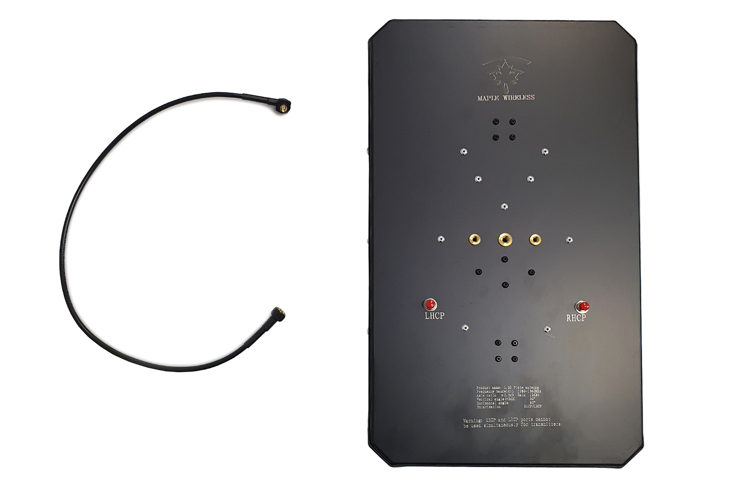 Антенна 1.2GHz Maple патч 12dB RP-SMA