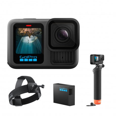 Екшн-камера GoPro HERO13 Black + Enduro + Head Strap + Handler Floating