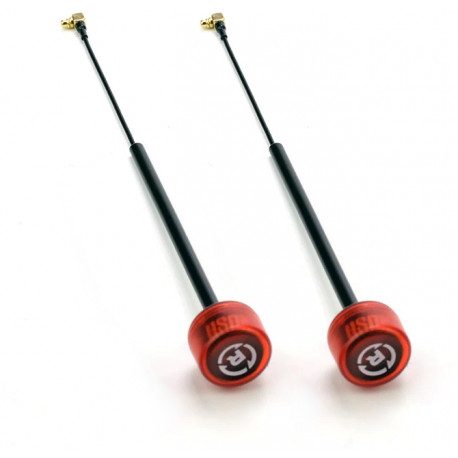 Антенны 2шт RushFPV Cherry 5.8GHz MMCX Angle (RHCP, 150мм)