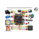 VYRIY F405 V2 BMI270 50A_BLS 3-6s Political Stack (controller and ESC for quadcopter)