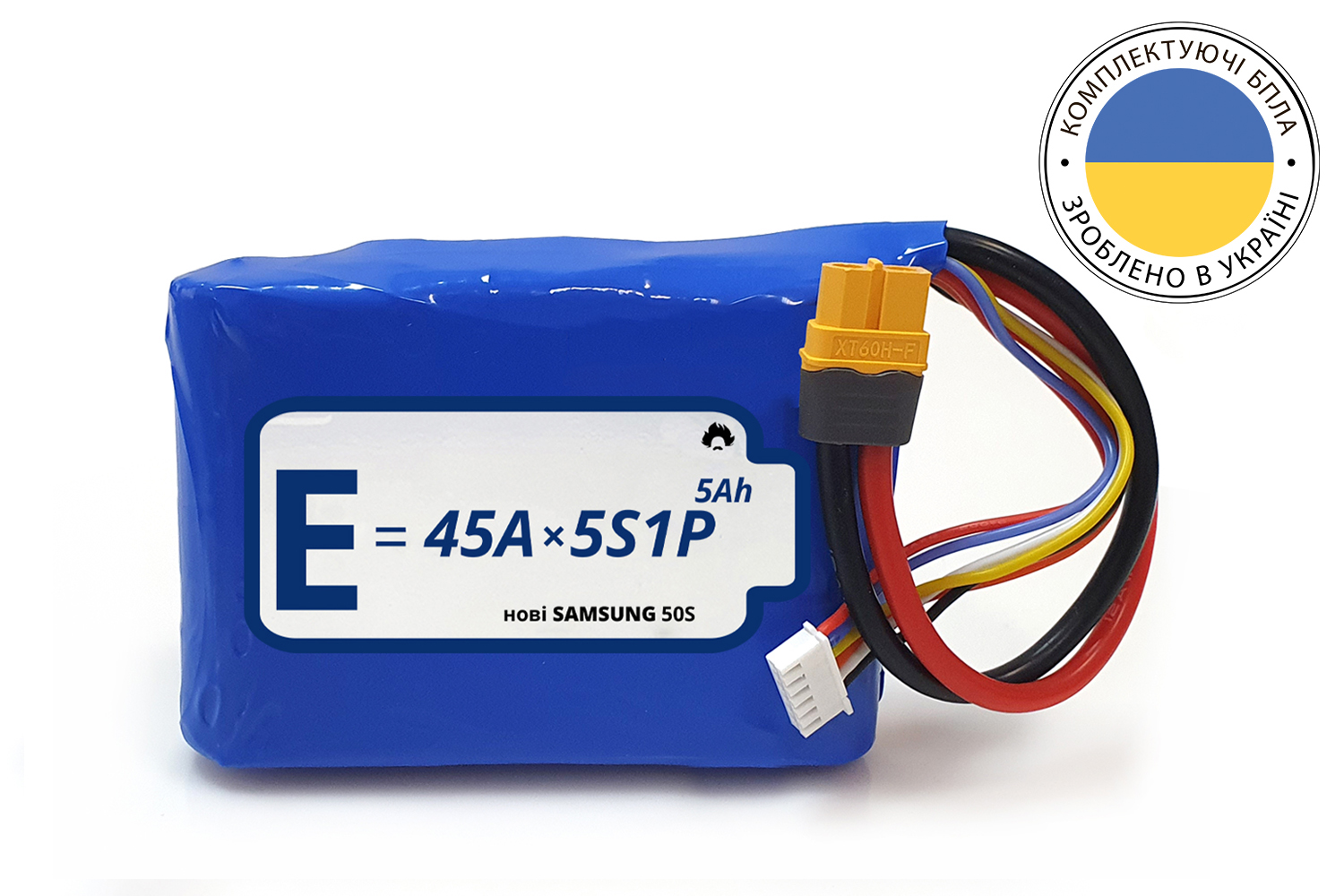 Battery pack for DJI Mavic 3 drones Energy Life Li-Ion 5S1P 21700-50S 12AWG XT60-F (001)