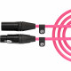 RODE XLR Male to XLR Female Cable (3m, Pink)