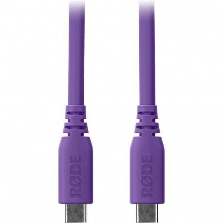 RODE SC27 SuperSpeed USB-C to USB-C Cable (Purple, 2m)